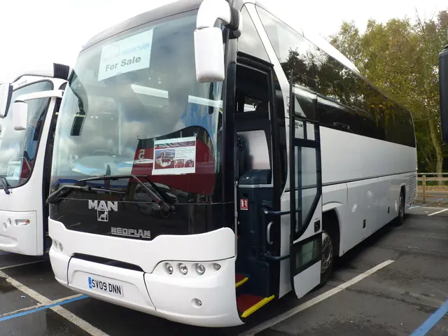Airport bus stop temporarily relocated to paid parking area at Yakutsk airport