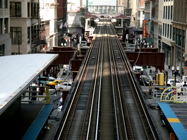 Maintenance work on the Marpingen-bound railway track along the L 133 local road