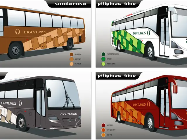 In this image we can see collage. In the images we can see houses with different colors and also...