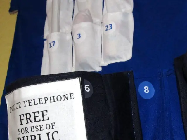 In this image we can see there is a dress with numbers. And there is a text written on the dress....