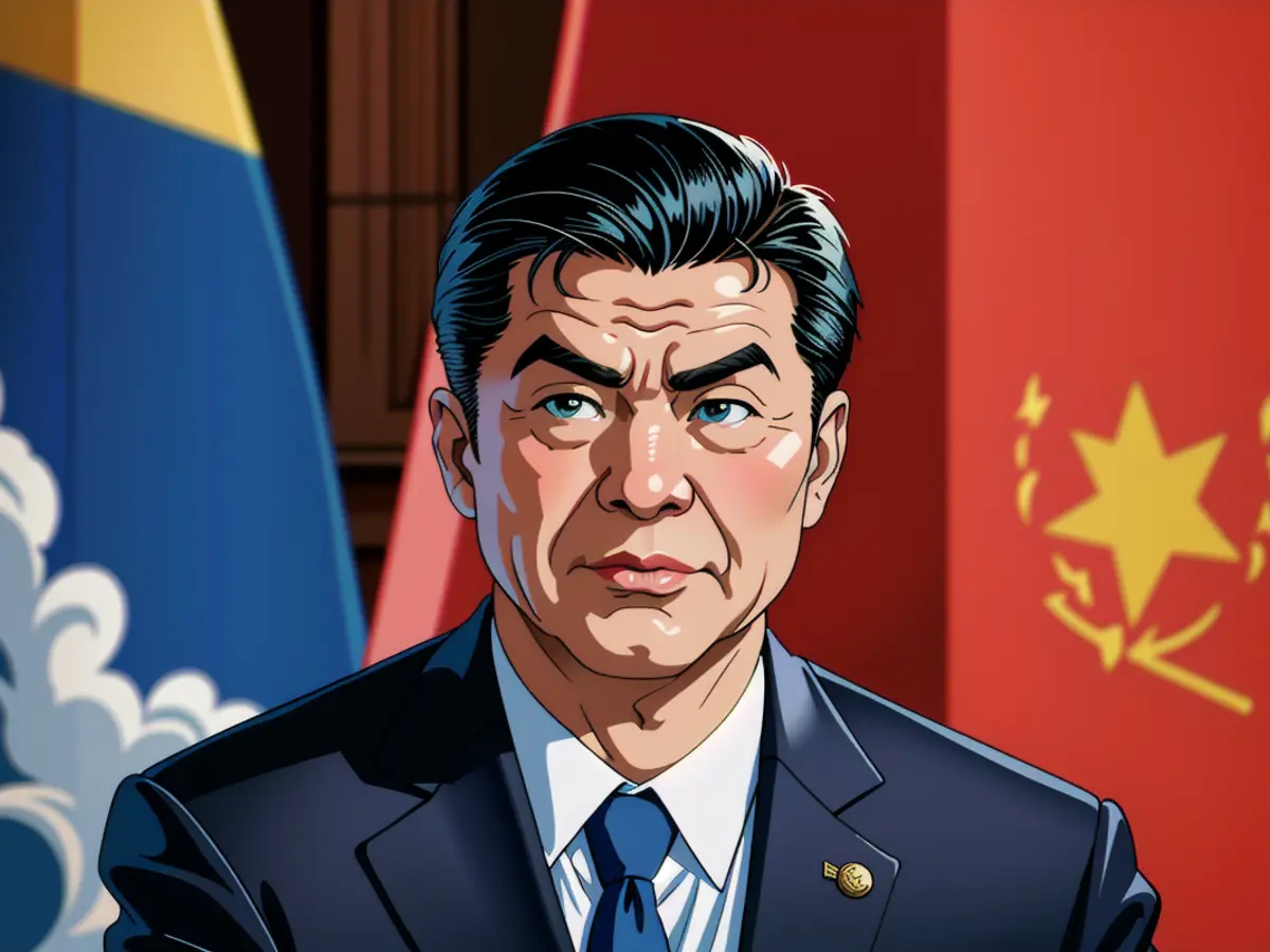 During a press encounter, China's President Xi Jinping and Brazil's President Luiz Inacio Lula da...