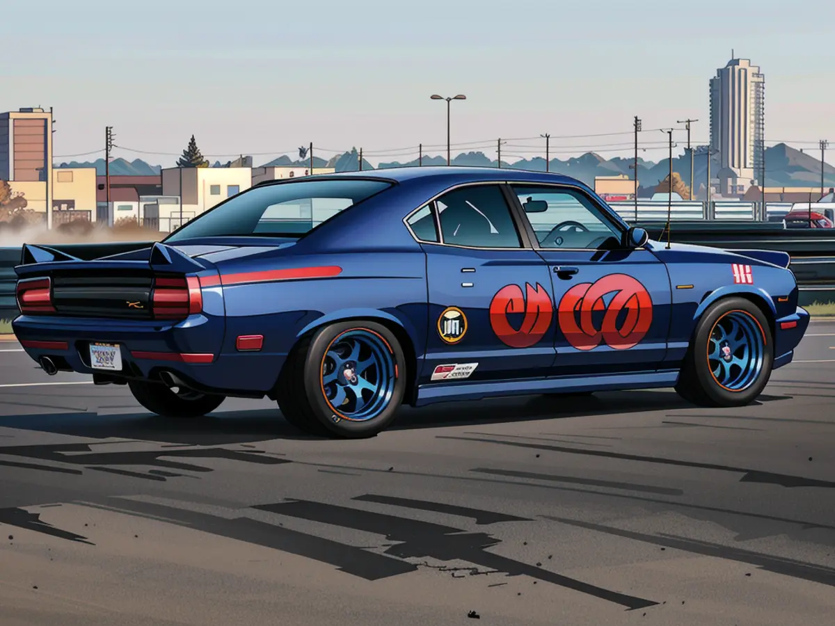 High-octane Dodge Charger sessions at Radford Racing School's skid pan.