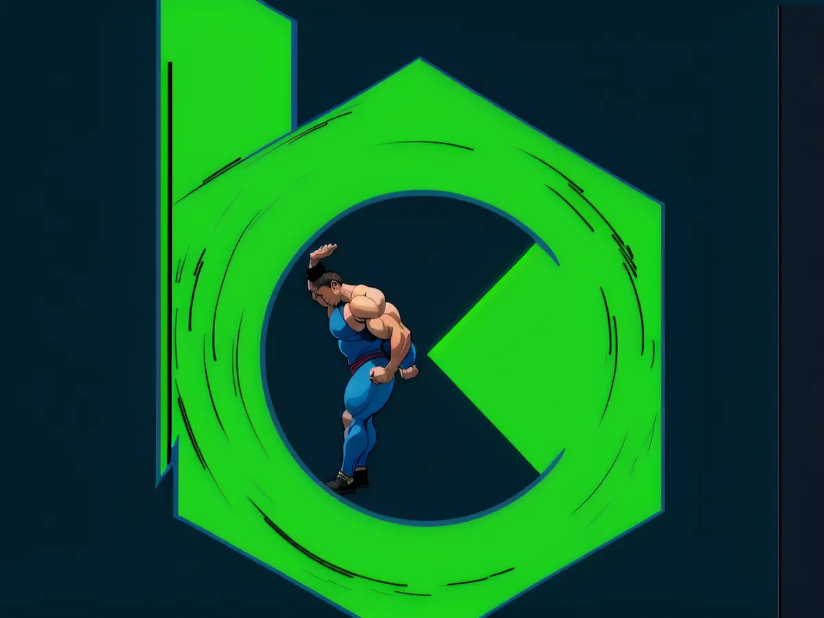 Depiction of controversial figure in current political spotlight amidst allegations of financial misdeeds and questionable deals. Expansion of World (WLD) reaches six American cities, enhancing payment options, securing dating app collaborations, and integrating USDC, leading to a 12% uptick in the token's value each week.